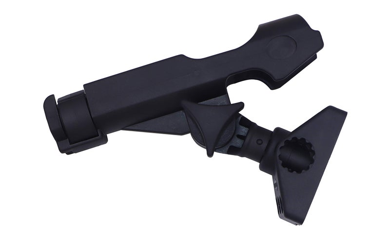 METER STAR Baitcaster/Fishing Rod Holder Spinning Rod Holder Black with 360-degree Adjustment Kayak Fishing Boat Power Lock Rod Holder and M6 304 Screws and Install Tools - Image 3